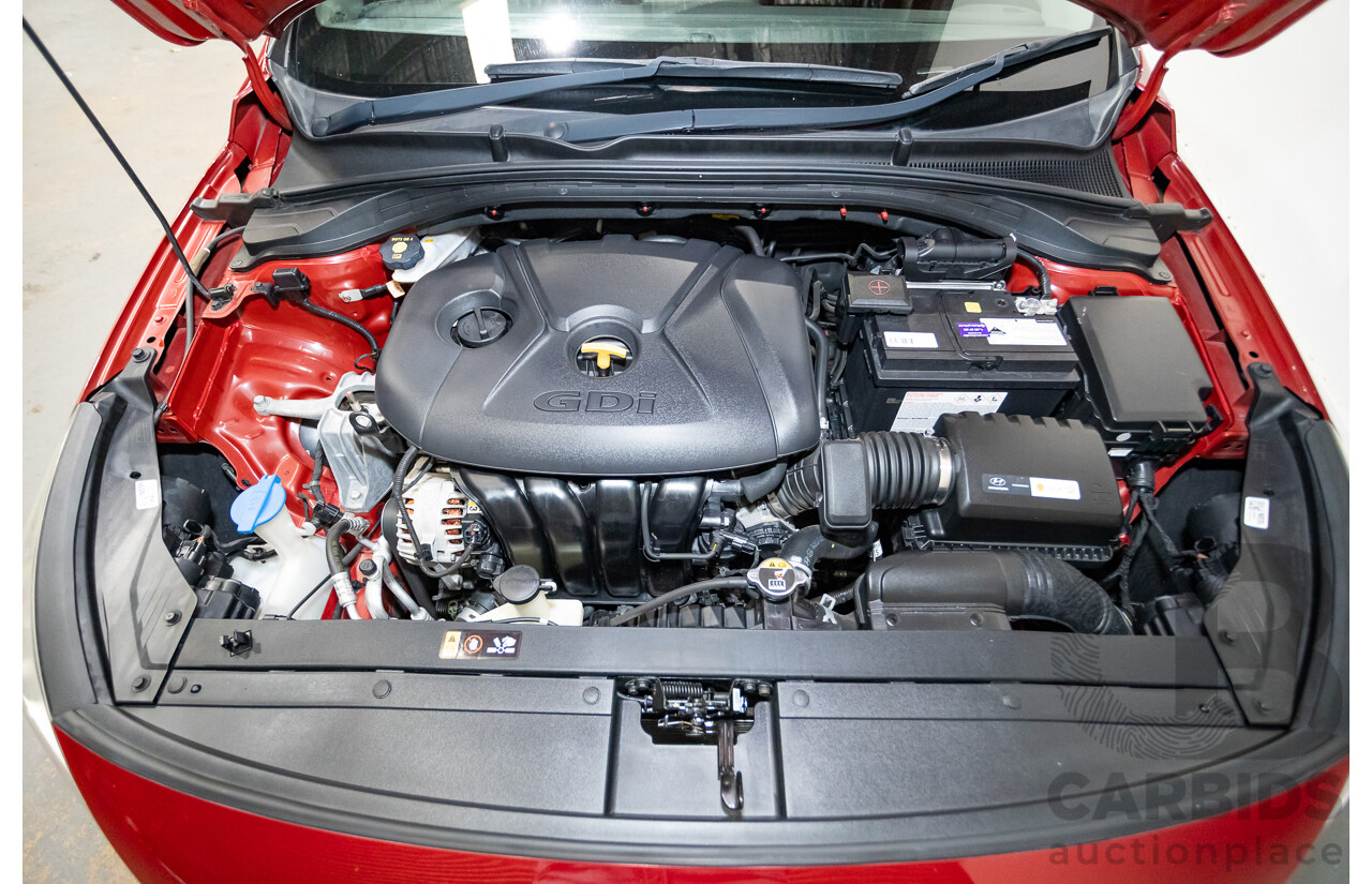 03/2018 Hyundai i30 ACTIVE (FWD) PD 4D Hatchback Fiery Red Mica 2.0L