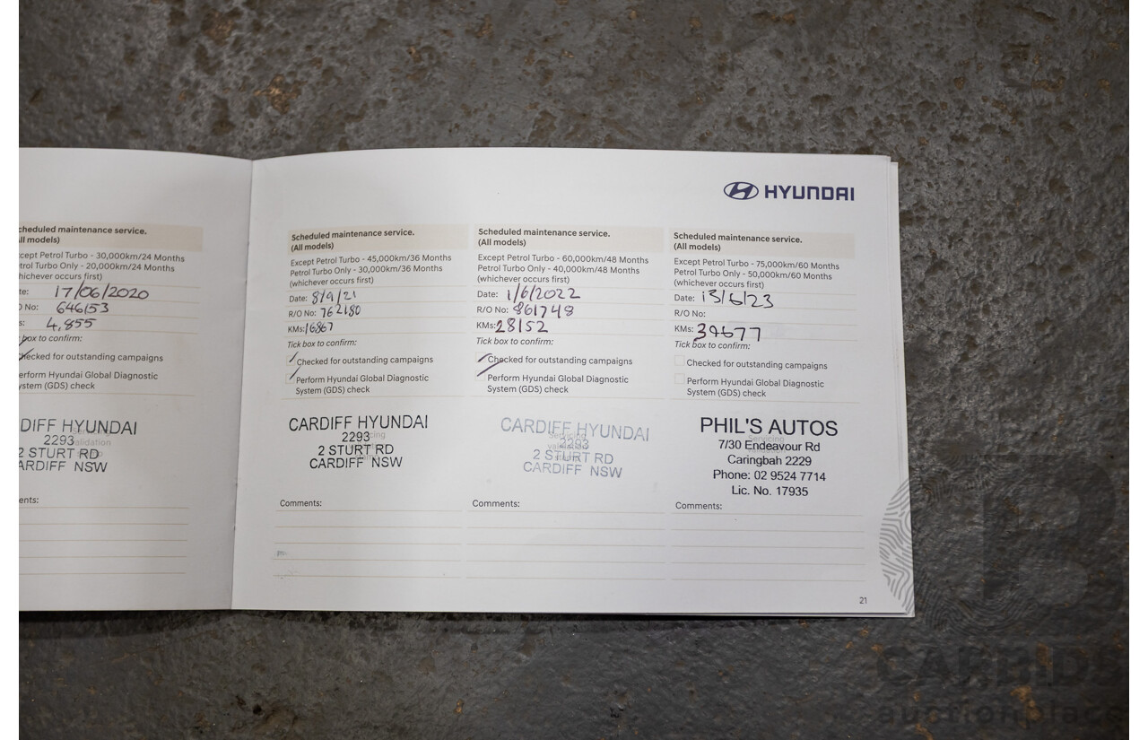 03/2018 Hyundai i30 ACTIVE (FWD) PD 4D Hatchback Fiery Red Mica 2.0L