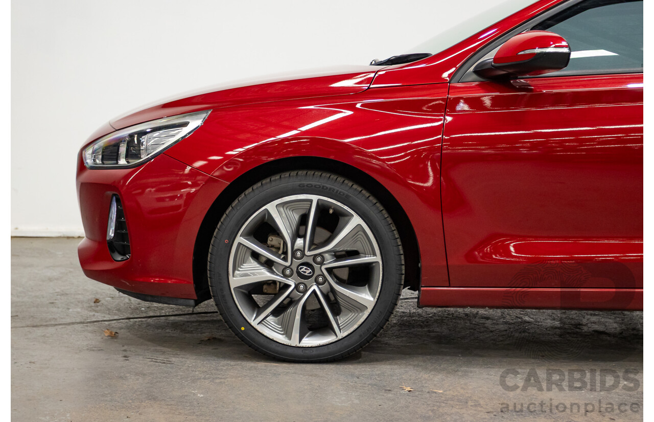 03/2018 Hyundai i30 ACTIVE (FWD) PD 4D Hatchback Fiery Red Mica 2.0L
