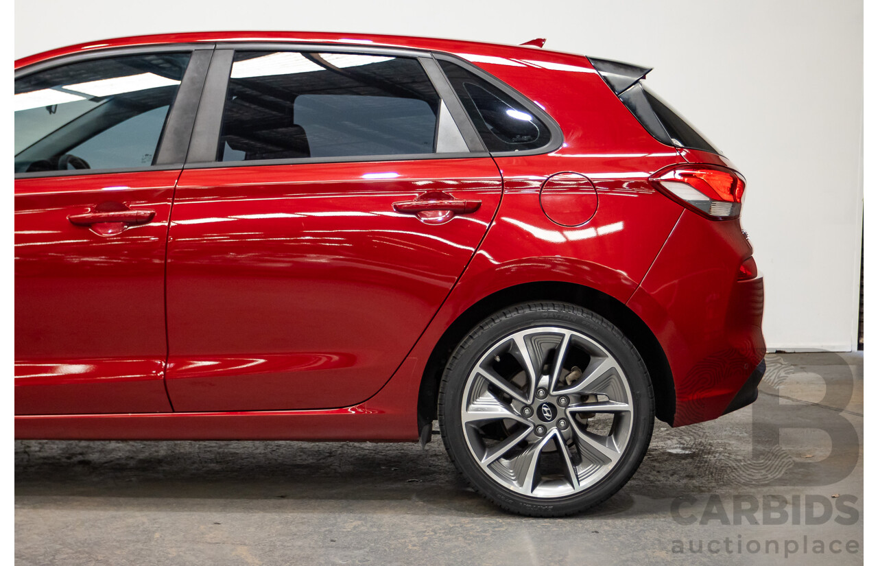 03/2018 Hyundai i30 ACTIVE (FWD) PD 4D Hatchback Fiery Red Mica 2.0L