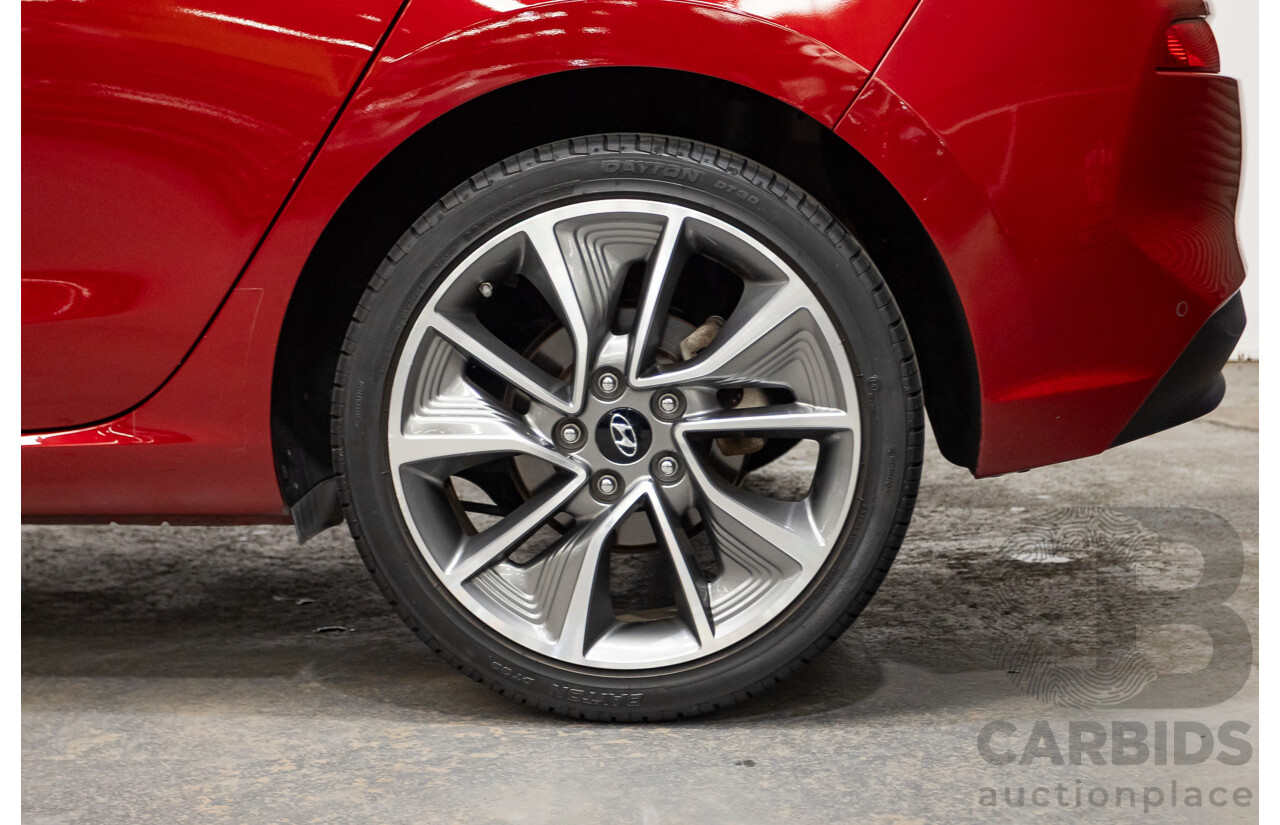 03/2018 Hyundai i30 ACTIVE (FWD) PD 4D Hatchback Fiery Red Mica 2.0L