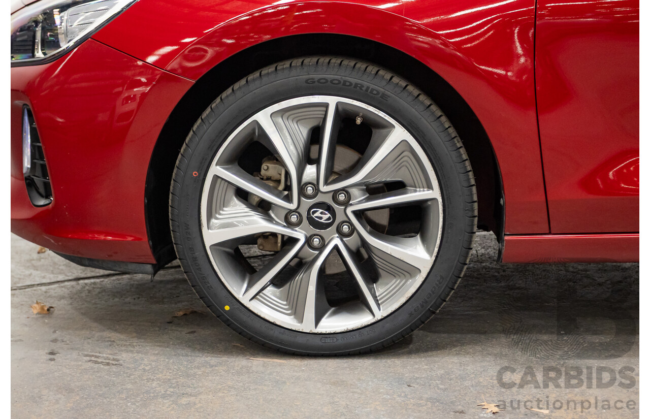 03/2018 Hyundai i30 ACTIVE (FWD) PD 4D Hatchback Fiery Red Mica 2.0L