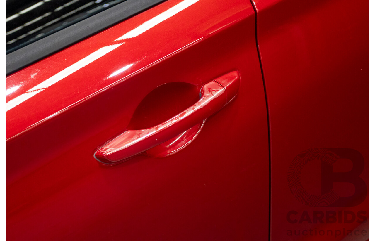 03/2018 Hyundai i30 ACTIVE (FWD) PD 4D Hatchback Fiery Red Mica 2.0L