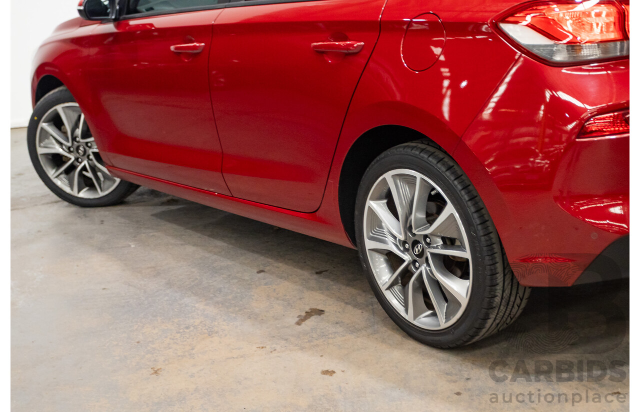 03/2018 Hyundai i30 ACTIVE (FWD) PD 4D Hatchback Fiery Red Mica 2.0L
