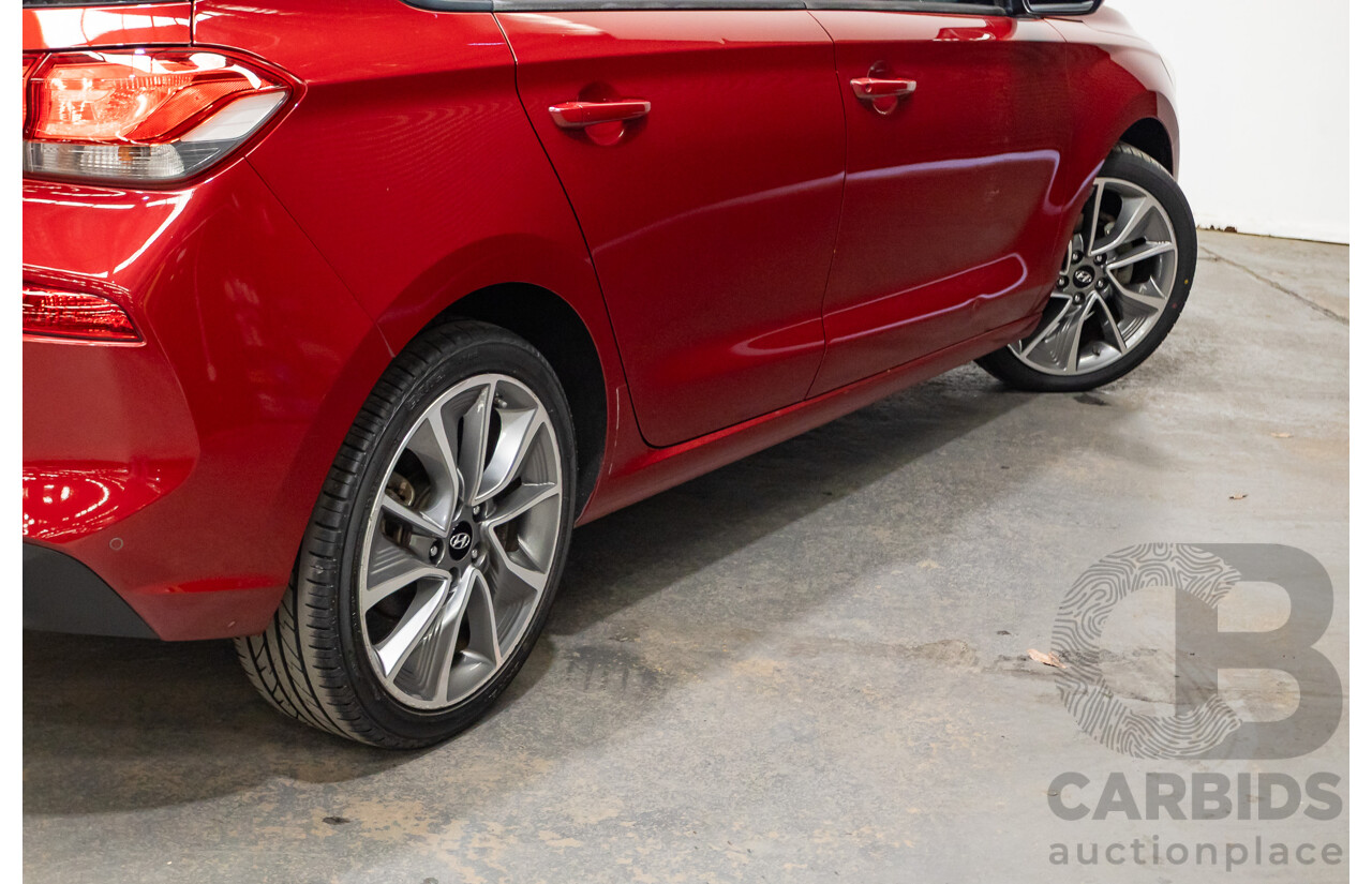 03/2018 Hyundai i30 ACTIVE (FWD) PD 4D Hatchback Fiery Red Mica 2.0L