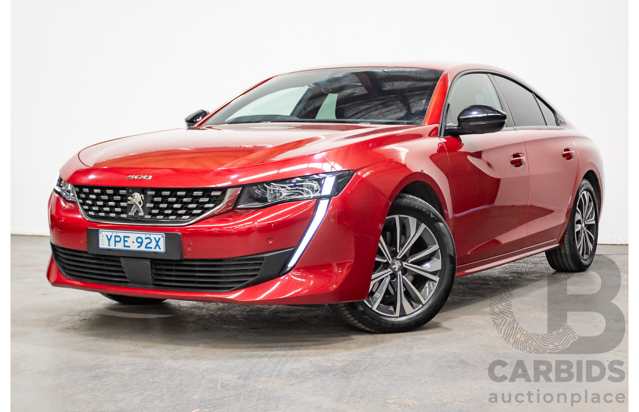 10/2019 Peugeot 508 GT MY19 5D Fastback Ultimate Red Turbo 1.6L