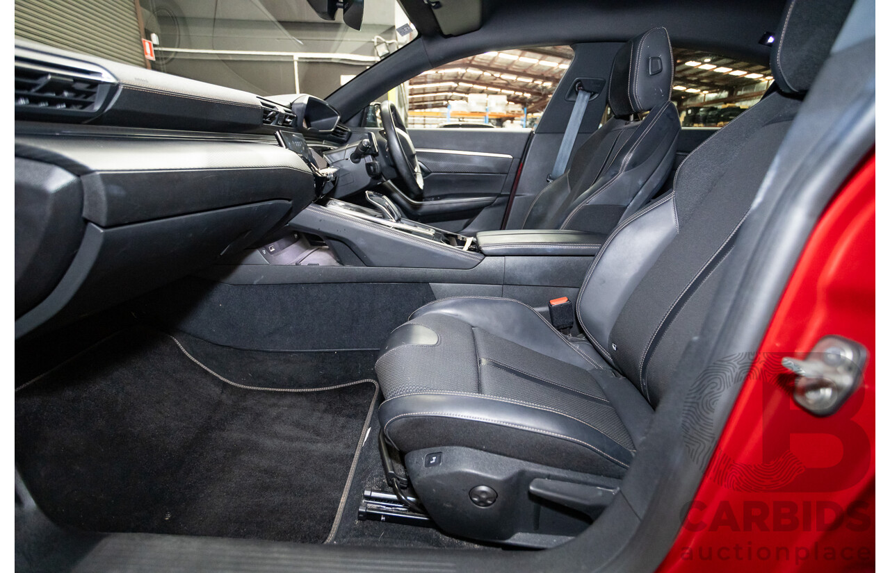 10/2019 Peugeot 508 GT MY19 5D Fastback Ultimate Red Turbo 1.6L