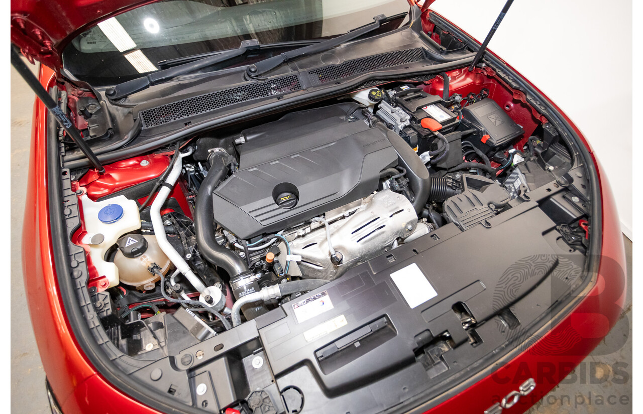 10/2019 Peugeot 508 GT MY19 5D Fastback Ultimate Red Turbo 1.6L
