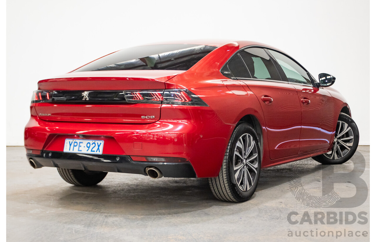 10/2019 Peugeot 508 GT MY19 5D Fastback Ultimate Red Turbo 1.6L
