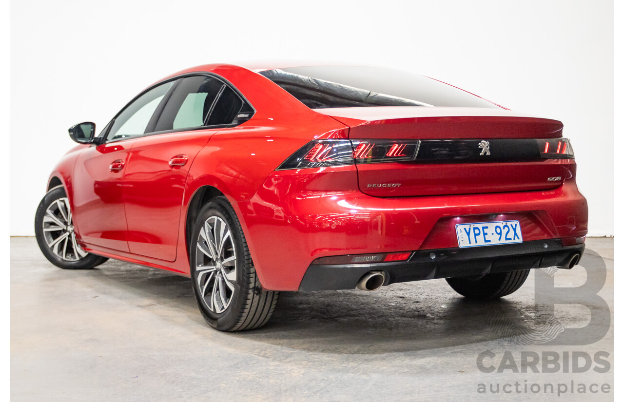 10/2019 Peugeot 508 GT MY19 5D Fastback Ultimate Red Turbo 1.6L