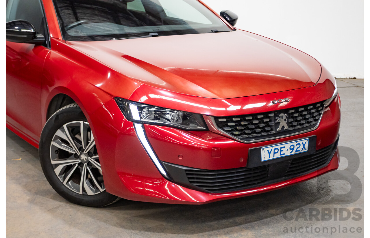 10/2019 Peugeot 508 GT MY19 5D Fastback Ultimate Red Turbo 1.6L