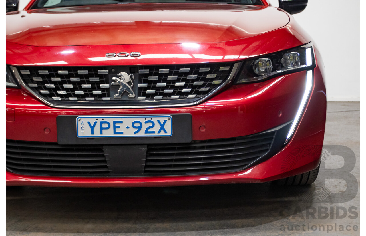 10/2019 Peugeot 508 GT MY19 5D Fastback Ultimate Red Turbo 1.6L