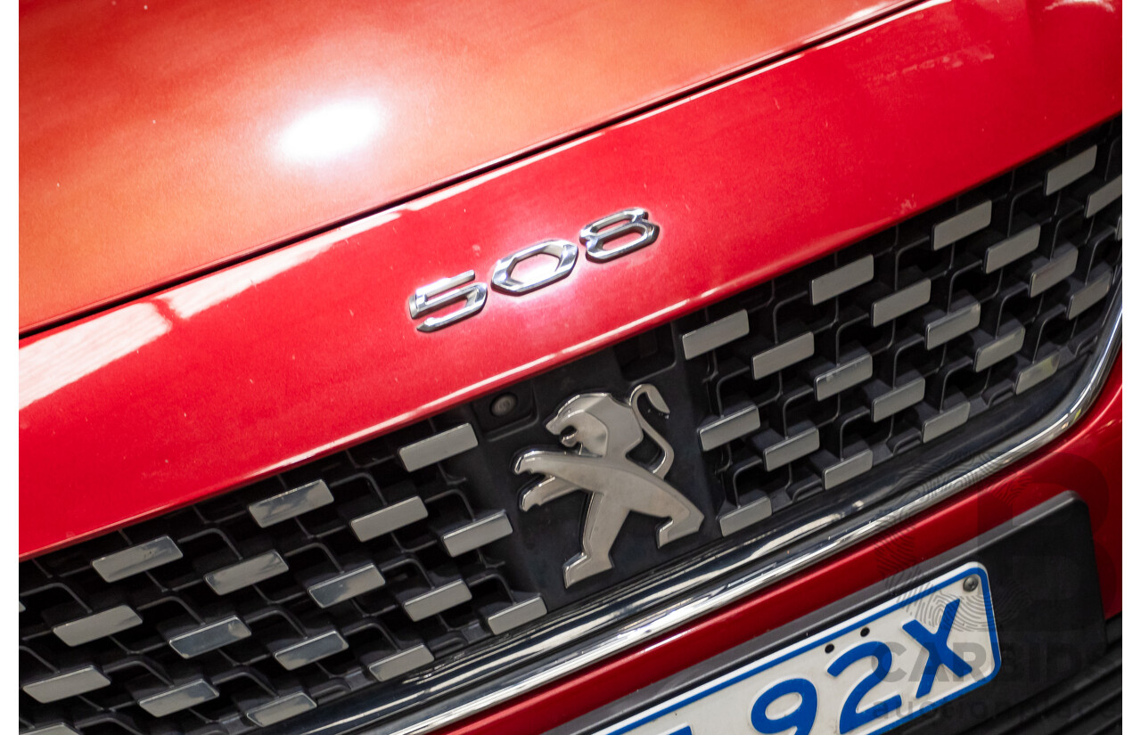 10/2019 Peugeot 508 GT MY19 5D Fastback Ultimate Red Turbo 1.6L