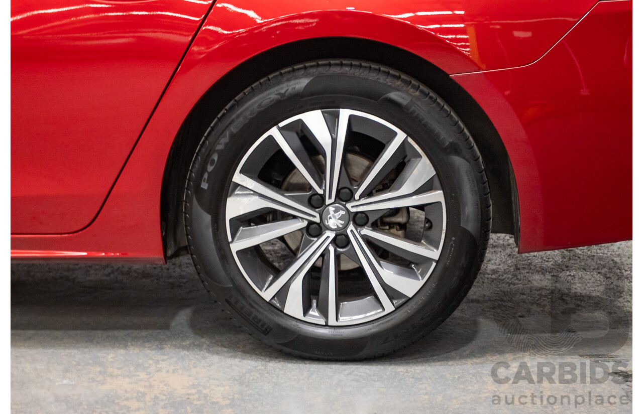 10/2019 Peugeot 508 GT MY19 5D Fastback Ultimate Red Turbo 1.6L