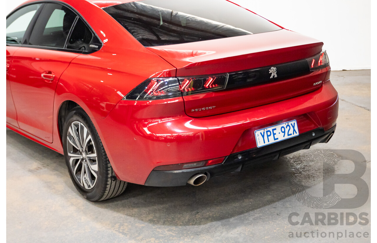 10/2019 Peugeot 508 GT MY19 5D Fastback Ultimate Red Turbo 1.6L