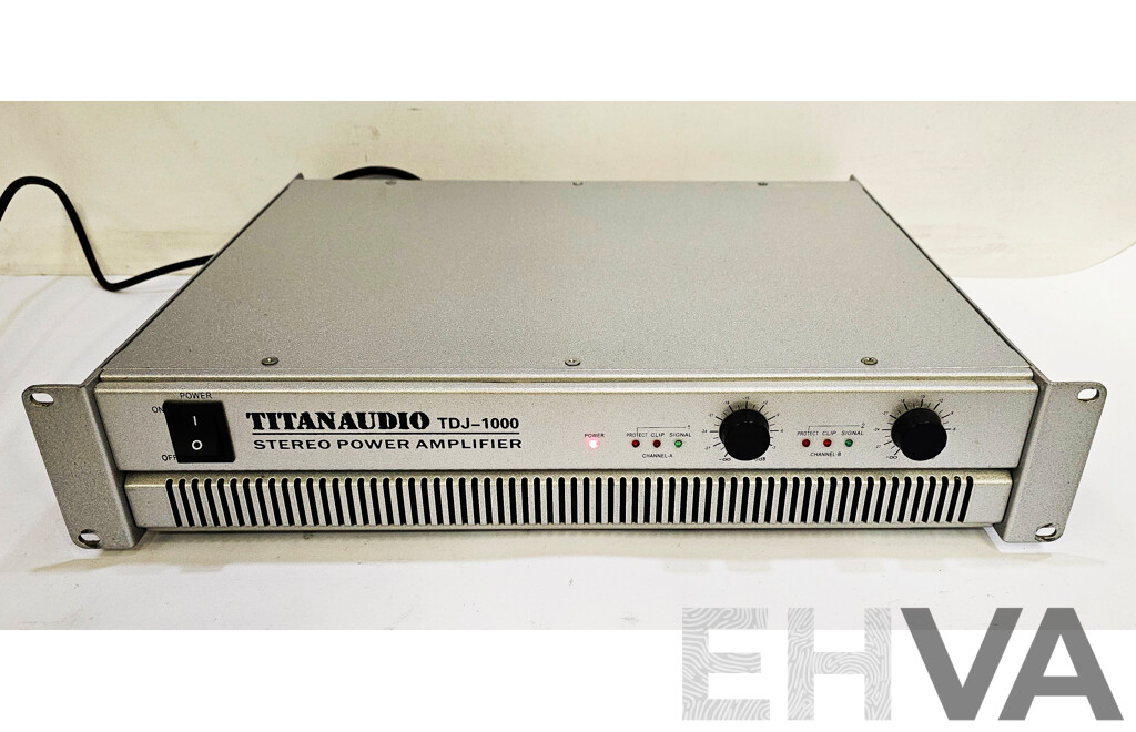 Titanaudio (TDJ-1000) Stereo Power Ampplifier