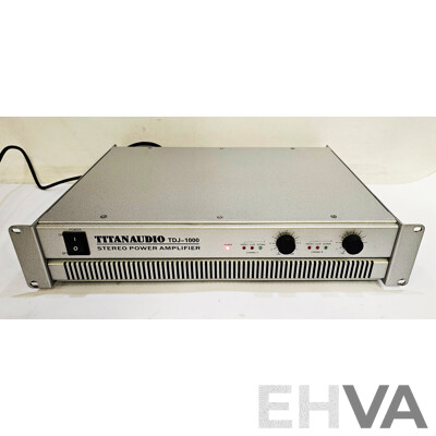 Titanaudio (TDJ-1000) Stereo Power Ampplifier