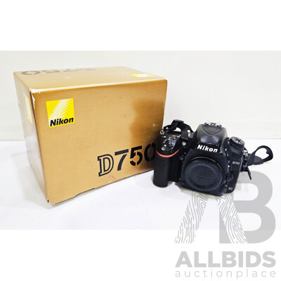 Nikon D750 24.3 Megapixel DSLR Camera Body