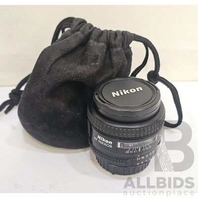 Nikon AF Nikkor 35mm F/2D Lens