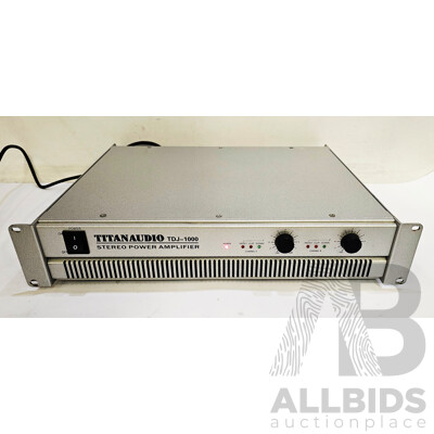 Titanaudio (TDJ-1000) Stereo Power Ampplifier