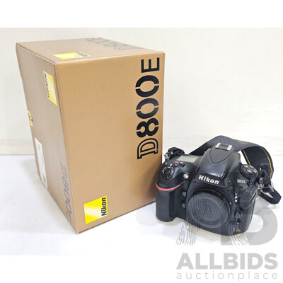 Nikon D800E DSLR Camera Body