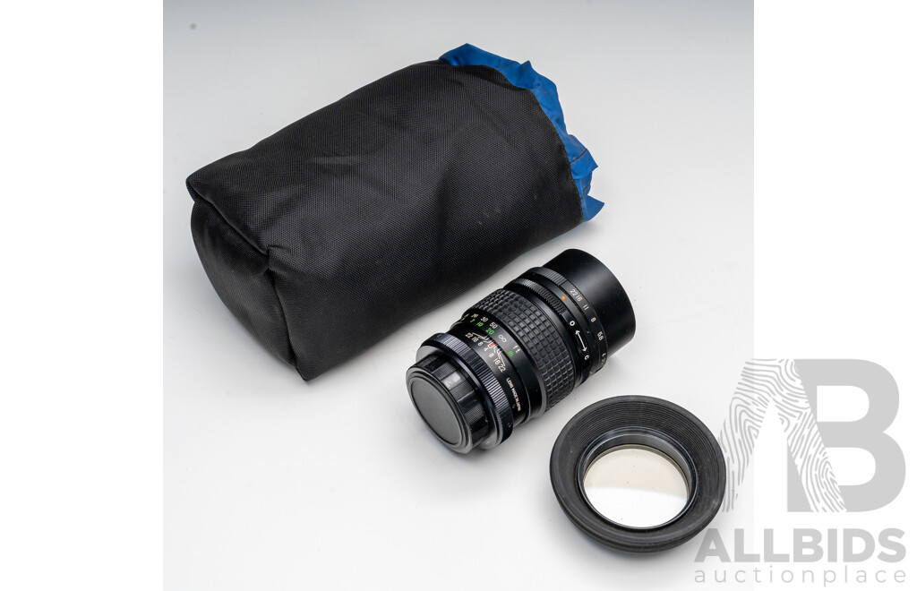 Canon F-1 Camera Kit with Multiple Lenses, Flash, Light Meter and Accessories