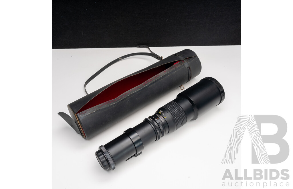 Canon F-1 Camera Kit with Multiple Lenses, Flash, Light Meter and Accessories