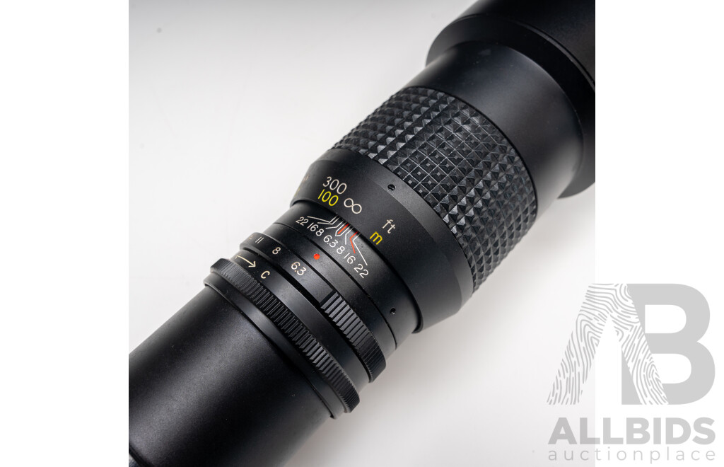 Canon F-1 Camera Kit with Multiple Lenses, Flash, Light Meter and Accessories