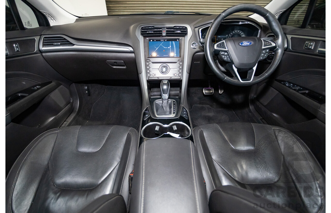 09/2016 Ford Mondeo Titanium TDCi MD 4D Wagon Magnetic Grey Turbo Diesel 2.0L