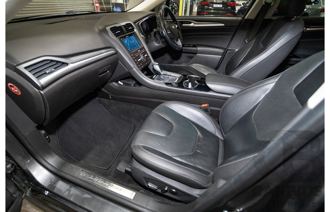 09/2016 Ford Mondeo Titanium TDCi MD 4D Wagon Magnetic Grey Turbo Diesel 2.0L