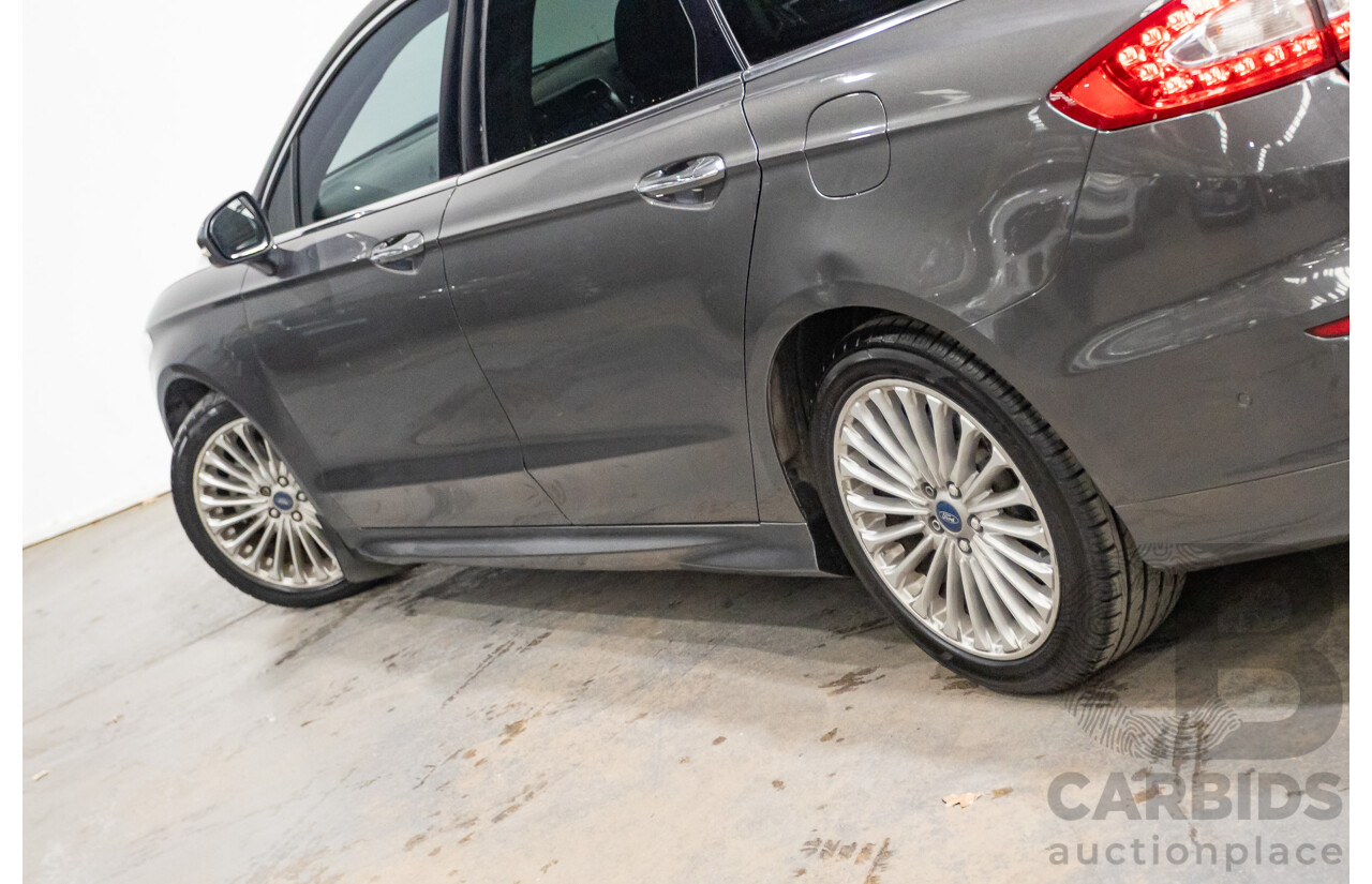 09/2016 Ford Mondeo Titanium TDCi MD 4D Wagon Magnetic Grey Turbo Diesel 2.0L