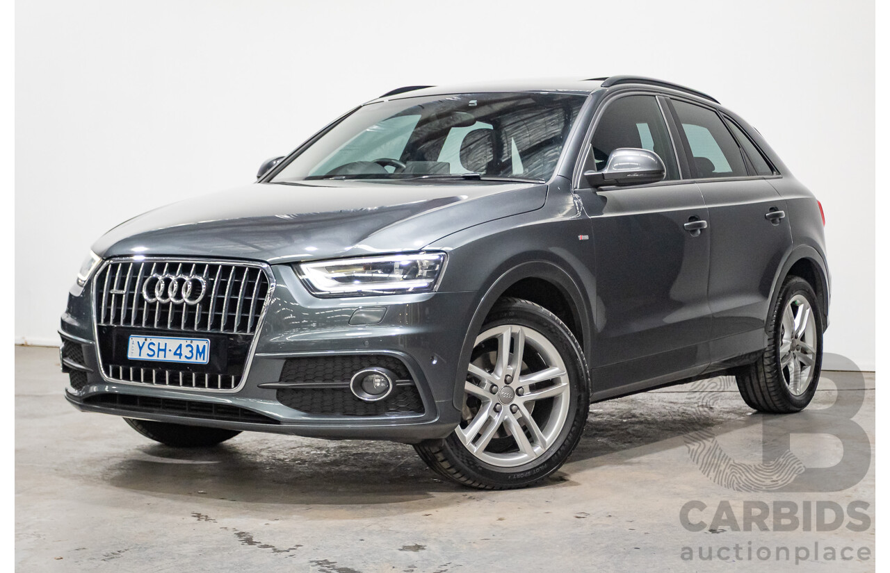 Audi Q3 2.0 TFSI Quattro S-Line (125kW) (AWD) 8U 4D Wagon Gemini Grey Turbo 2.0L
