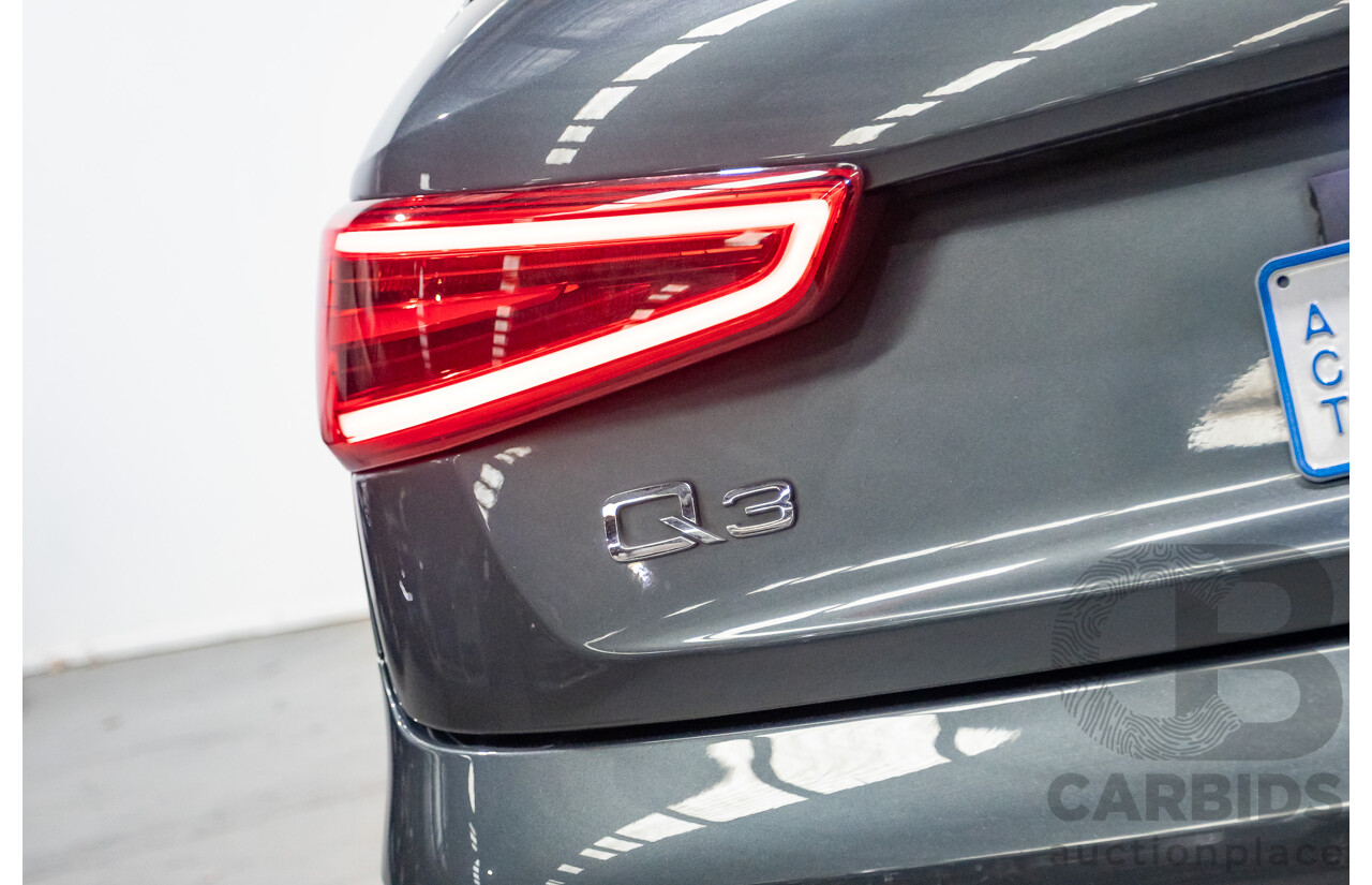 Audi Q3 2.0 TFSI Quattro S-Line (125kW) (AWD) 8U 4D Wagon Gemini Grey Turbo 2.0L