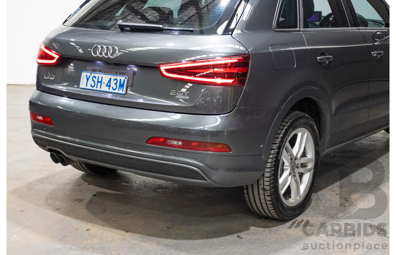 Audi Q3 2.0 TFSI Quattro S-Line (125kW) (AWD) 8U 4D Wagon Gemini Grey Turbo 2.0L