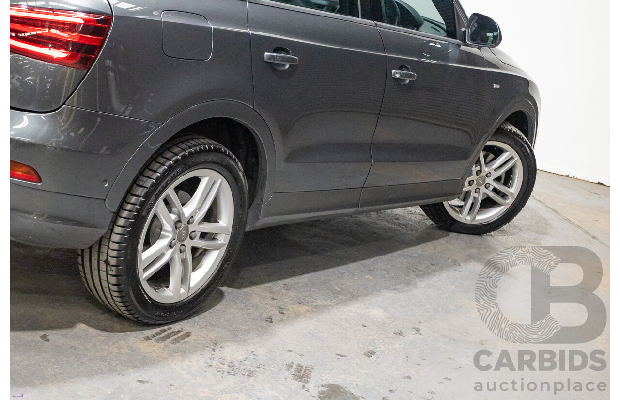 Audi Q3 2.0 TFSI Quattro S-Line (125kW) (AWD) 8U 4D Wagon Gemini Grey Turbo 2.0L