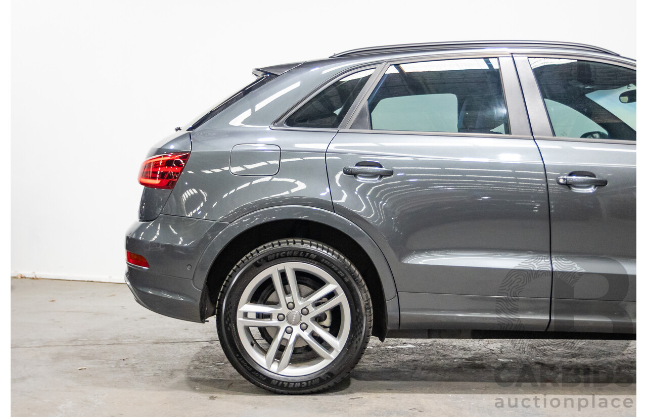 Audi Q3 2.0 TFSI Quattro S-Line (125kW) (AWD) 8U 4D Wagon Gemini Grey Turbo 2.0L