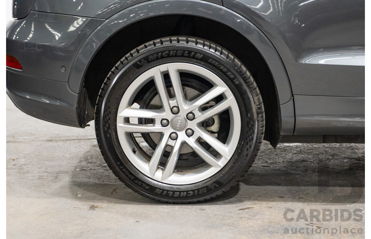 Audi Q3 2.0 TFSI Quattro S-Line (125kW) (AWD) 8U 4D Wagon Gemini Grey Turbo 2.0L