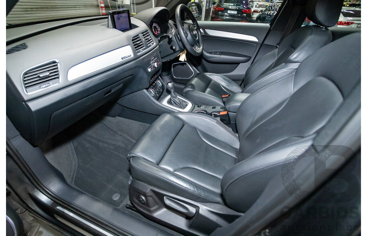 Audi Q3 2.0 TFSI Quattro S-Line (125kW) (AWD) 8U 4D Wagon Gemini Grey Turbo 2.0L