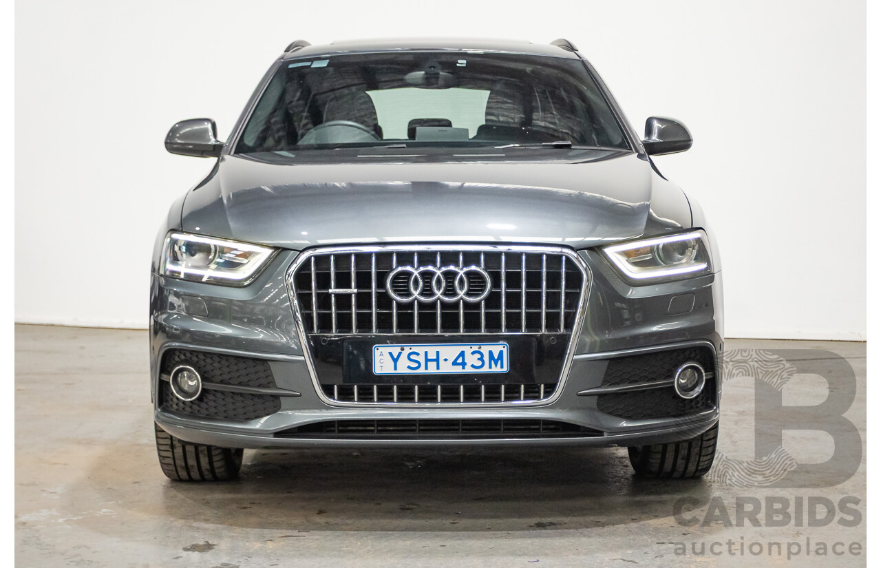 Audi Q3 2.0 TFSI Quattro S-Line (125kW) (AWD) 8U 4D Wagon Gemini Grey Turbo 2.0L