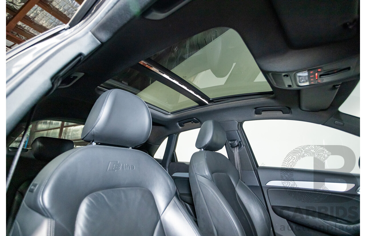 Audi Q3 2.0 TFSI Quattro S-Line (125kW) (AWD) 8U 4D Wagon Gemini Grey Turbo 2.0L
