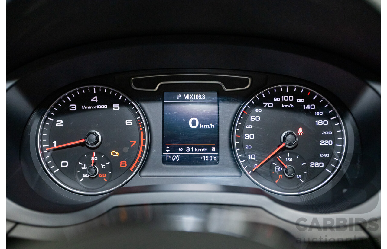 Audi Q3 2.0 TFSI Quattro S-Line (125kW) (AWD) 8U 4D Wagon Gemini Grey Turbo 2.0L