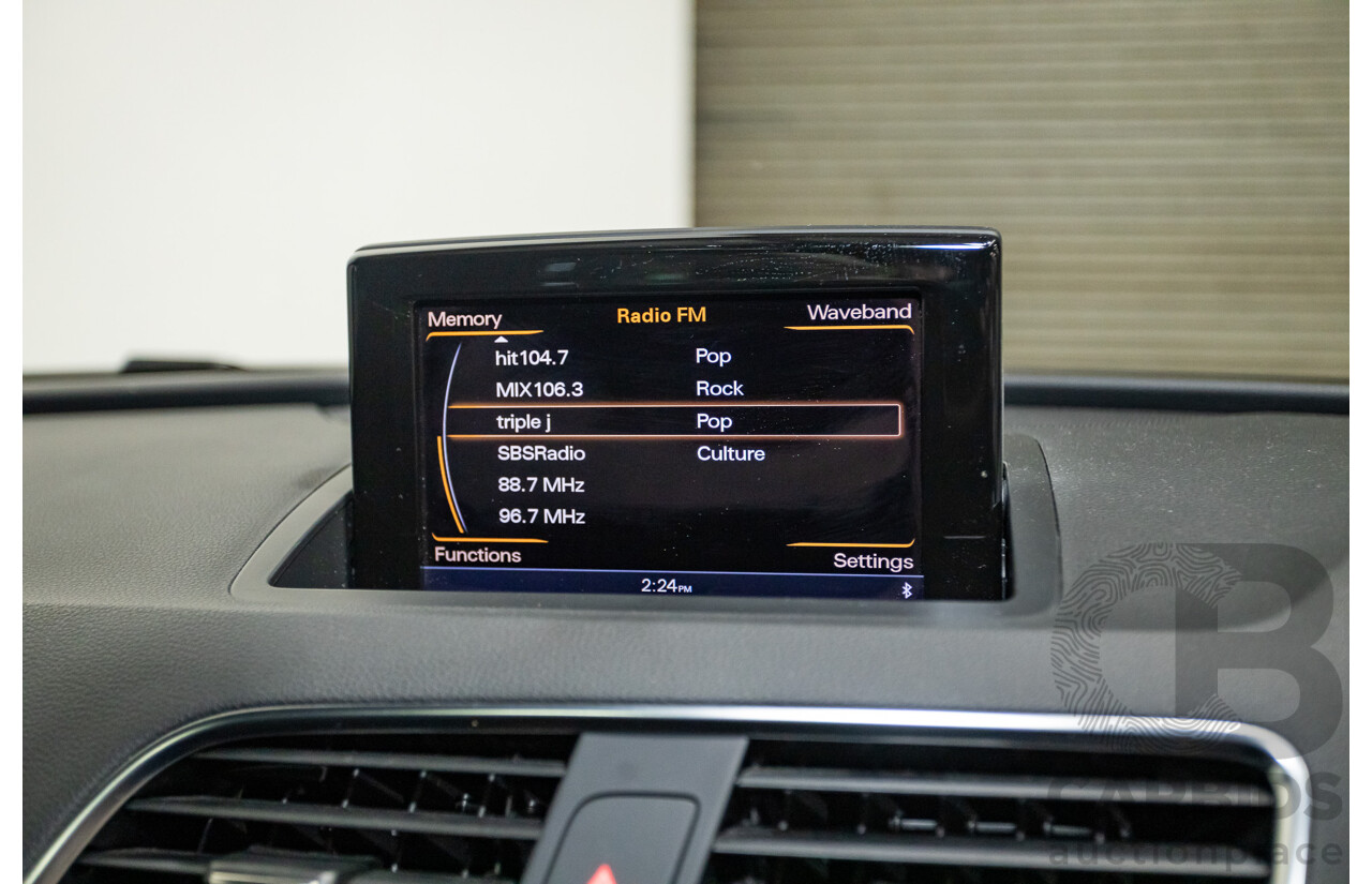 Audi Q3 2.0 TFSI Quattro S-Line (125kW) (AWD) 8U 4D Wagon Gemini Grey Turbo 2.0L