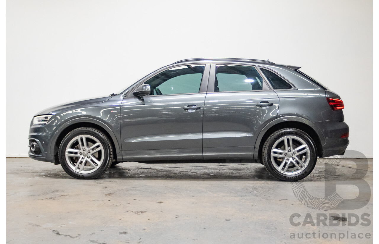 Audi Q3 2.0 TFSI Quattro S-Line (125kW) (AWD) 8U 4D Wagon Gemini Grey Turbo 2.0L