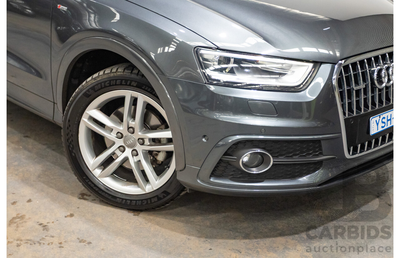 Audi Q3 2.0 TFSI Quattro S-Line (125kW) (AWD) 8U 4D Wagon Gemini Grey Turbo 2.0L