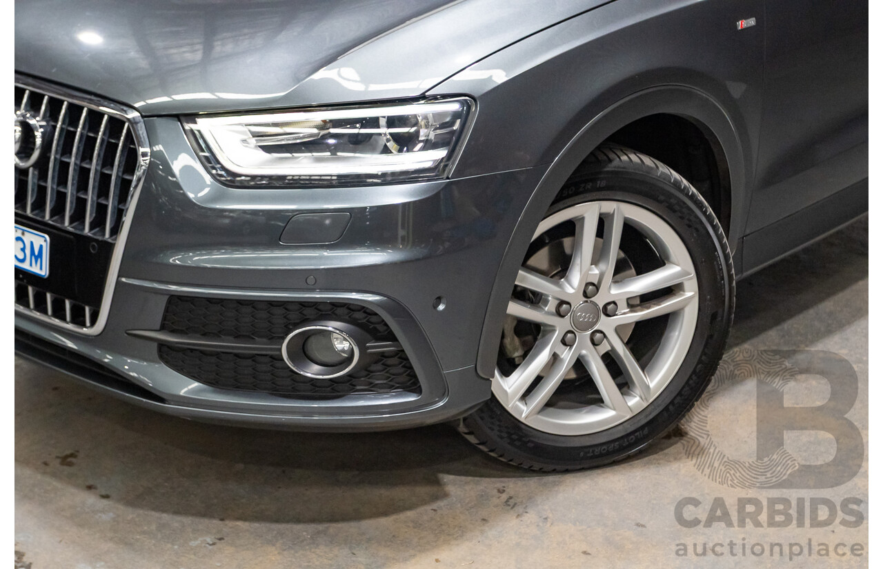 Audi Q3 2.0 TFSI Quattro S-Line (125kW) (AWD) 8U 4D Wagon Gemini Grey Turbo 2.0L