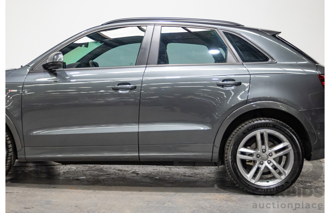 Audi Q3 2.0 TFSI Quattro S-Line (125kW) (AWD) 8U 4D Wagon Gemini Grey Turbo 2.0L