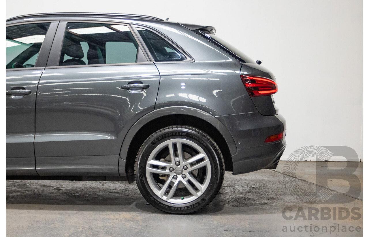 Audi Q3 2.0 TFSI Quattro S-Line (125kW) (AWD) 8U 4D Wagon Gemini Grey Turbo 2.0L