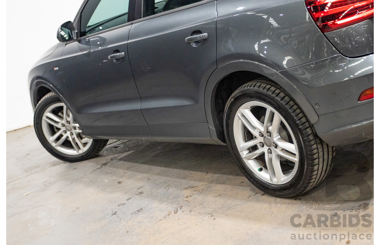 Audi Q3 2.0 TFSI Quattro S-Line (125kW) (AWD) 8U 4D Wagon Gemini Grey Turbo 2.0L