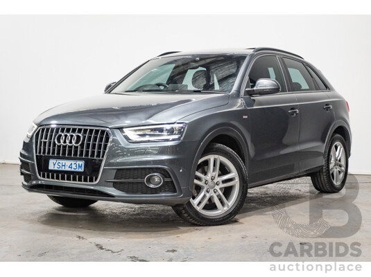 Audi Q3 2.0 TFSI Quattro S-Line (125kW) (AWD) 8U 4D Wagon Gemini Grey Turbo 2.0L