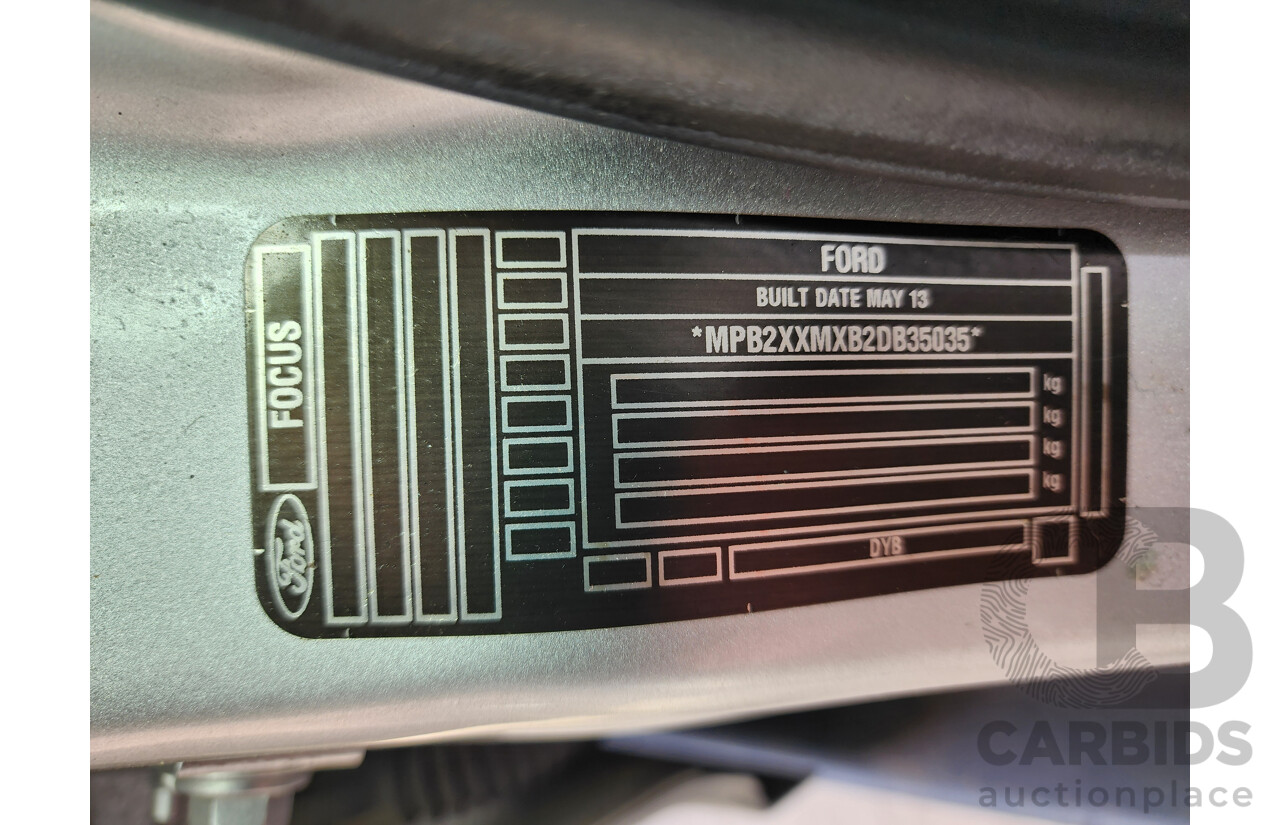 6/2013 Ford Focus Ambiente LW MK2 4d Sedan Silver 1.6L